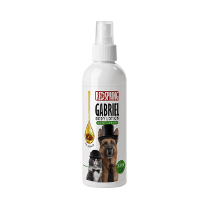 لوسیون بدن گابریل برای سگ و گربه‌های جنتلمن با روغن جوجوبا، نرم‌کننده و مرطوب‌کننده پوست و مو | پت گوگولی