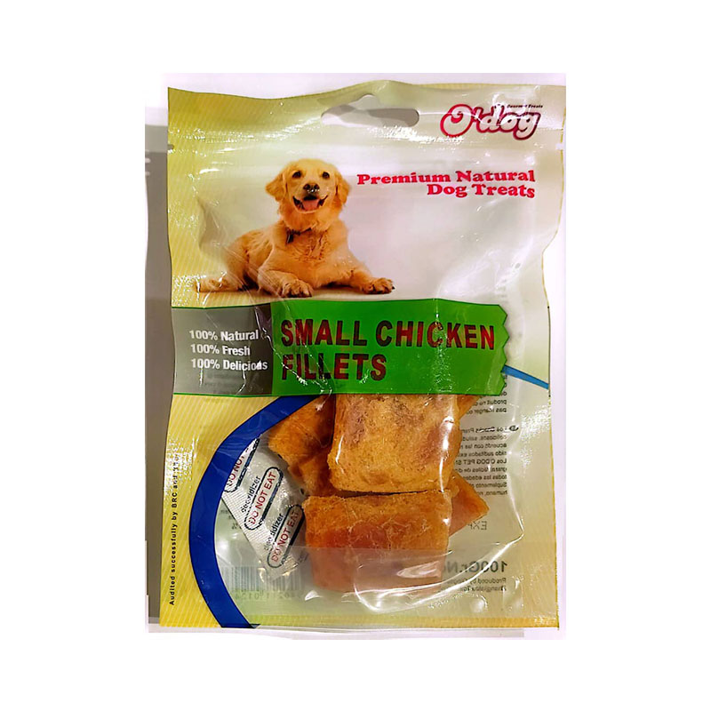 تشویقی سگ او داگ مدل Small Chicken Fillets با طعم مرغ و سایز کوچک | پت گوگولی