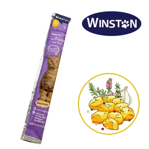 بستنی گربه وینستون با طعم پنیر و گوشت گوساله، خوراکی خنک و مقوی برای گربه‌ها