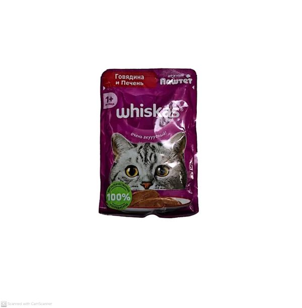 پوچ گربه ویسکاس Whiskas Beef & Lamb مدل خمیر نرم – غذای مرطوب و طبیعی گربه پوچ گربه ویسکاس Whiskas Beef & Lamb مدل خمیر نرم – غذای مرطوب و طبیعی گربه