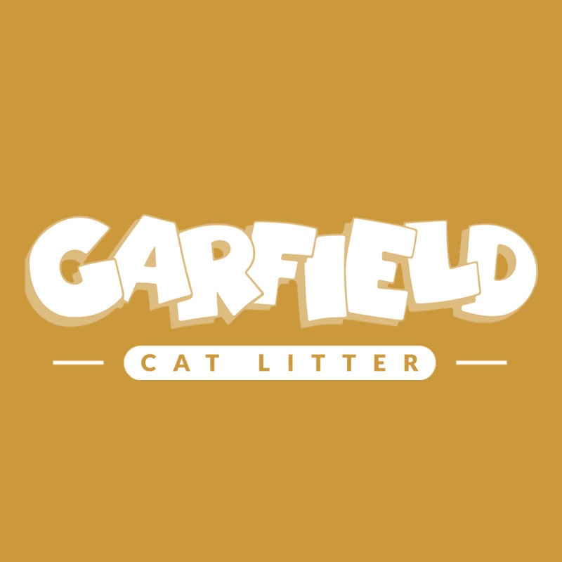 لوگوی برند گارفیلد Garfield مخصوص خاک گربه