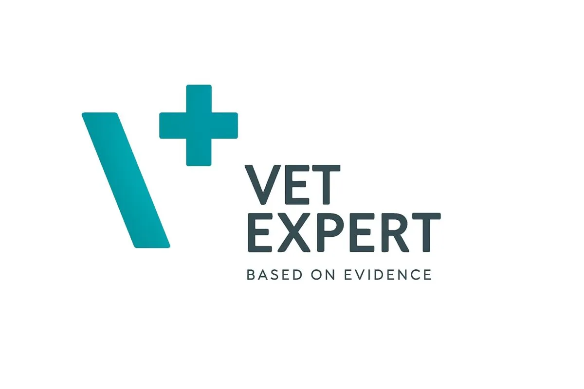 لوگوی برند Vet Expert محصولات تخصصی دامپزشکی سگ و گربه