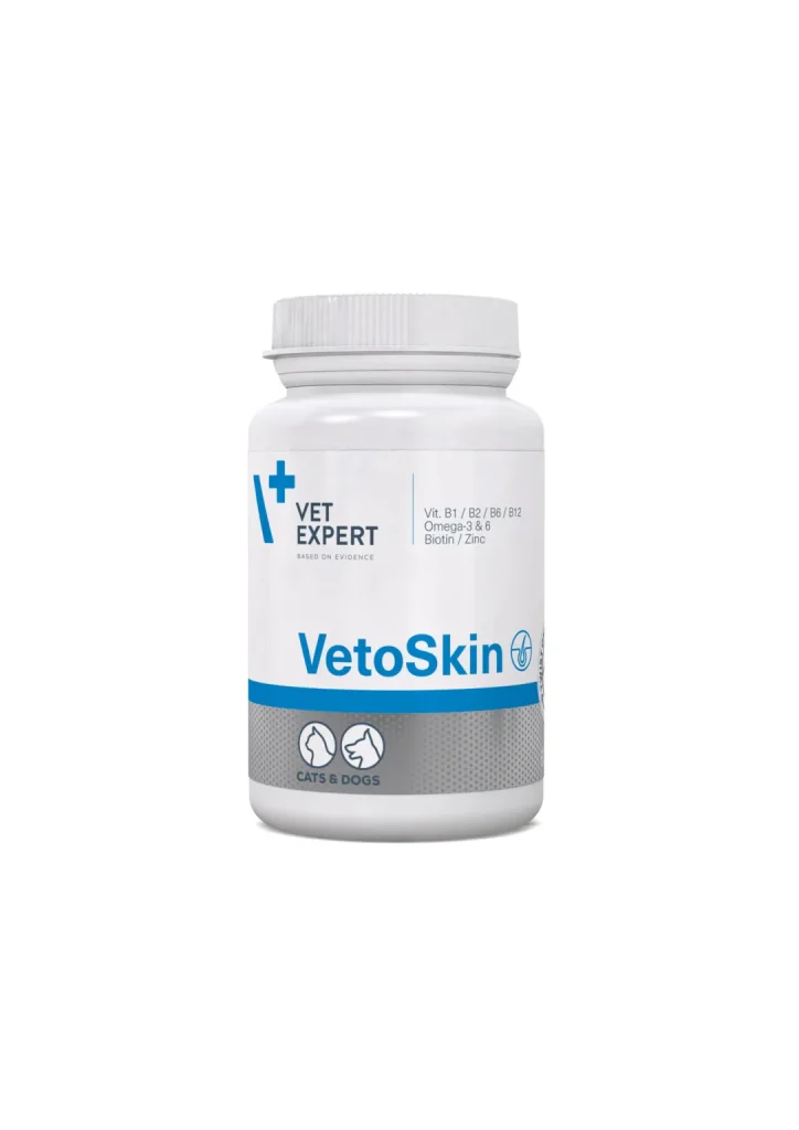 مکمل Skin & Coat – تقویت‌کننده تخصصی پوست و موی سگ و گربه VetExpert