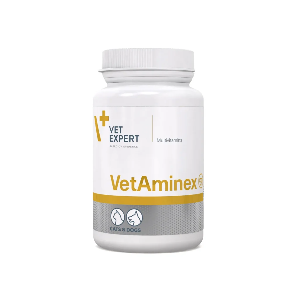 قرص مولتی‌ویتامین Vetaminex – تقویت‌کننده کامل انرژی و سلامت سگ و گربه